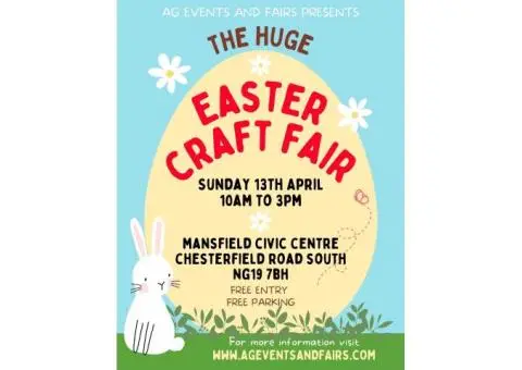 Mansfield Civic Centre Craft fair 13th April