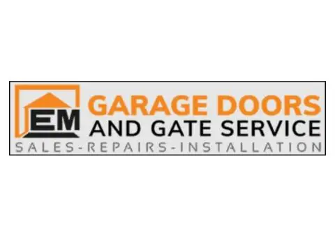 EM Garage Doors And Gate Service Inc ( Garage Door Supplier ) - 5/5