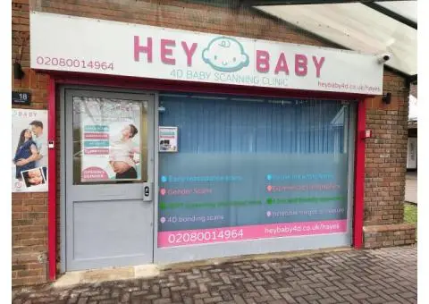 Hey Baby 4D Hayes - Private Baby Scans in Hayes from £49 - 1/10