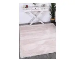 Adelie Shaggy Cream Rug