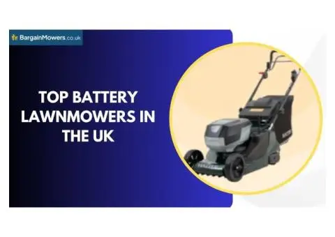 Top Battery Lawnmowers in the UK – Great Deals!