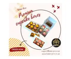 Premium Cupcake Boxes – Stylish and Secure Packaging