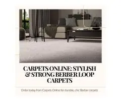 Carpets Online: Stylish & Strong Berber Loop Carpets