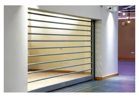 Premium Roller Shutter Crystal – Transparent & Durable Protection