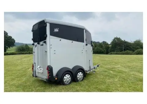 2020 Ifor Williams HBX 403 Silver-  Single Horse Trailer - 1/5