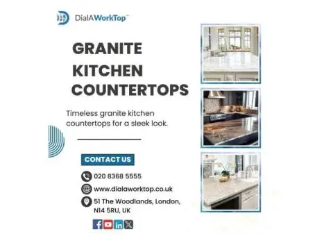 Granite Kitchen Countertops Price  | 020 8368 5555 | DialAWorkTop
