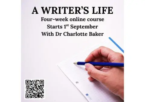 A Writer's Life - 4-week course
