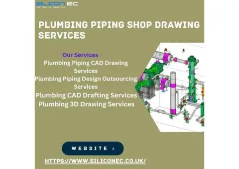 Plumbing Piping Shop Drawing Services in LiverPool, UK