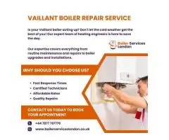 Approved Vaillant Boiler Repairs & Servicing in London – Get a Free Quote