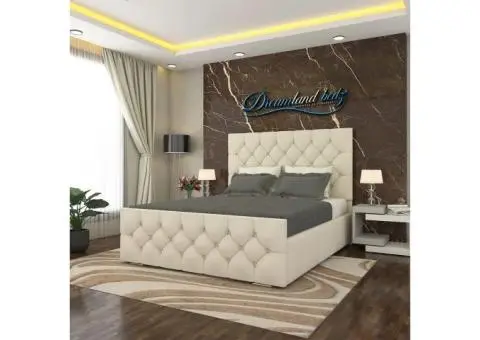 Windermere Upholstery Bed with optional ottoman storage - 2/3