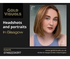 Professional Headshots and Portraits in Glasgow – Book  Gold Visuals Today