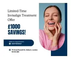Limited-Time Invisalign Treatment Offer – £1000 Savings!