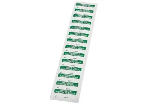 Order RS Pro-758-7989, High-Quality Pre-Printed Adhesive Labels from Enrgtech Today!