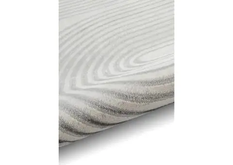 White and Cream Rugs - 3/4