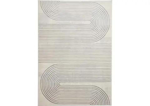 White and Cream Rugs - 4/4