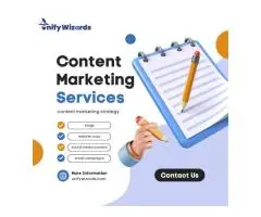 Enhance Your Brand with Professional Content Marketing Services | Unify Wizards