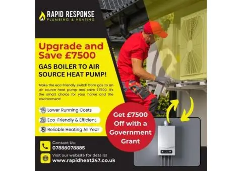 London Air Source Heat Pump Specialists – Fast Installation & Repairs