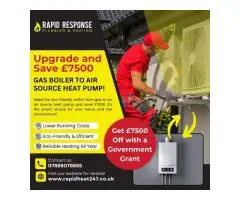 London Air Source Heat Pump Specialists – Fast Installation & Repairs