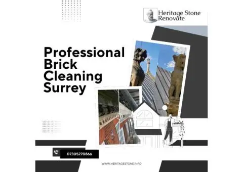 Professional Brick Cleaning Surrey – Restore Your Brickwork Today
