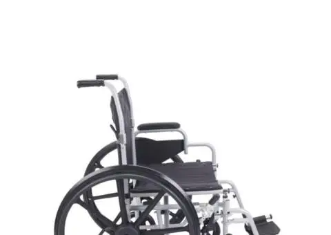 Lightweight Transport Wheelchair - Easy, Compact & Reliable Mobility - 1/30
