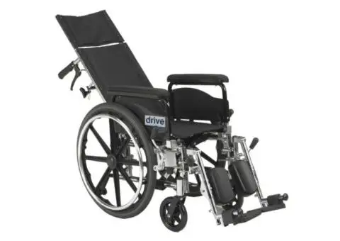 Lightweight Transport Wheelchair - Easy, Compact & Reliable Mobility - 24/30