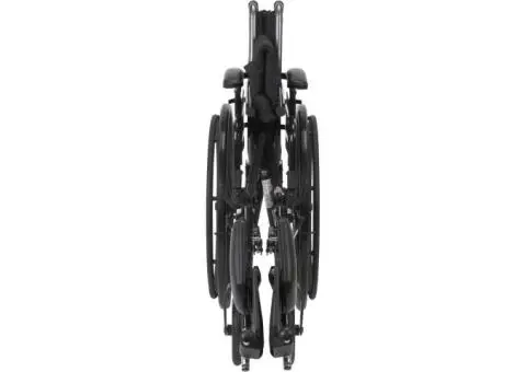 Lightweight Transport Wheelchair - Easy, Compact & Reliable Mobility - 26/30