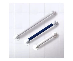 Carefully positioned safety grab handles can be an important living aid.