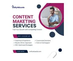 Content Marketing Agency In UK | Unify Wizards