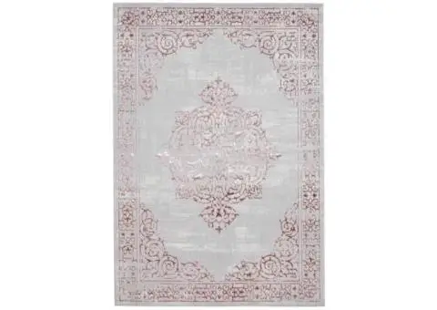 Pink Rose Rugs - 1/4