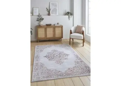 Pink Rose Rugs - 3/4