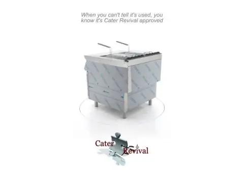 Mareno NF78G15 Twin Tank Natural Gas Fryer - 3/6