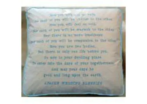 Personalised Wedding Cushions - 3/5