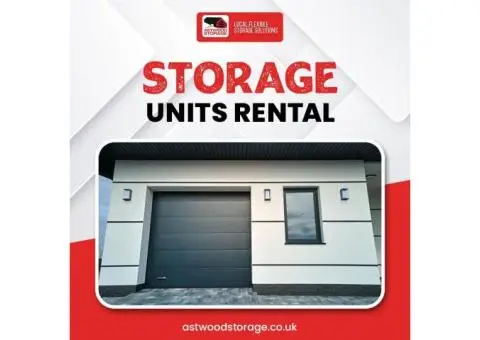 Affordable Storage Units Rental at Astwood Storage