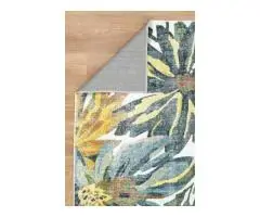 Charming Provence Green Washable Rug