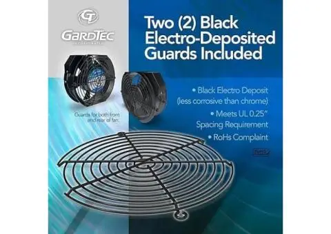 Gardtec, CAB901 120V  UL-Certified Axial AC Ventilation Fan - 4/5