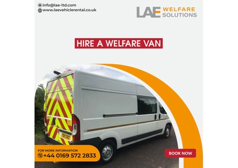 Hire a Welfare Van - LAE Welfare Solution