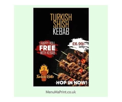 A3 Poster Printing, Custom A3 Poster Printing UK | MenuMa Print