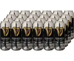 Buy Guinness Draught Surger Cans – 24 x 520ml for Authentic Pub-Quality Pints at Home!