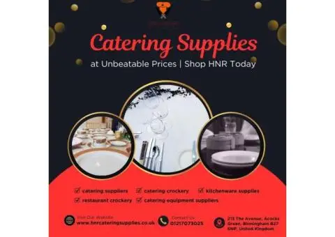 Catering Supplies at Unbeatable Prices – Shop HNR Today - 1/4