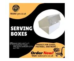 Premium Serving Boxes for Cakes, Pastries & Desserts | Bake-Pro UK