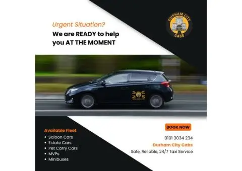Taxi Services in Durham - 2/6