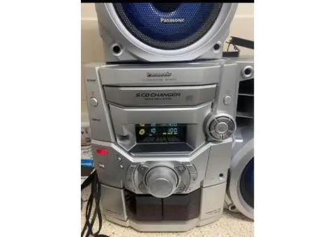 Panasonic SA-AK210 5-CD Changer Stereo System - 2/3