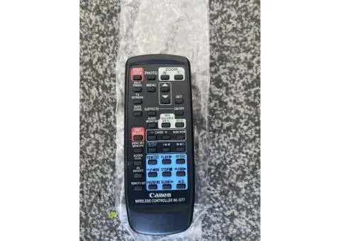 Canon Job Lot – Remote Control, Wireless Controller & Accessories (WL-D77) (B 31) - 3/19