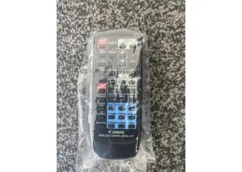 Canon Job Lot – Remote Control, Wireless Controller & Accessories (WL-D77) (B 31) - 4/19