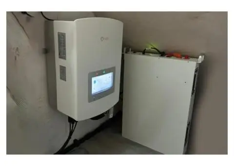 solar panel battery installation UK