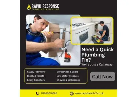 Emergency Plumber Near You in London – Quick Fix for Any Leak