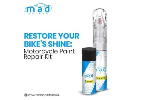 Restore Your Bike’s Shine: Motorcycle Paint Repair Kit