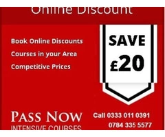 Driving courses offered by Pass Now are affordable!