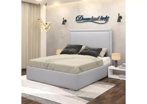 Alexis Luxuries Upholstered Bed Frame With Optional Ottoman Storage - 3/7