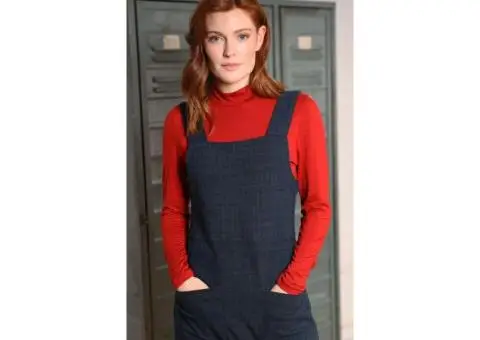 Stylish and Comfortable Women Pinafore Dress